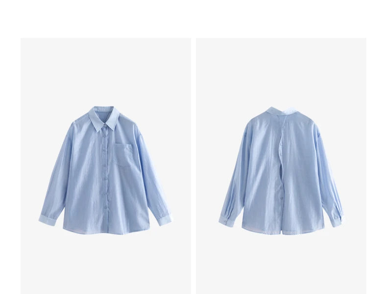 TOYOUTH Women French Mustard Green Lyocell Shirt 2025 Summer New Lightweight Sun Protection Tops