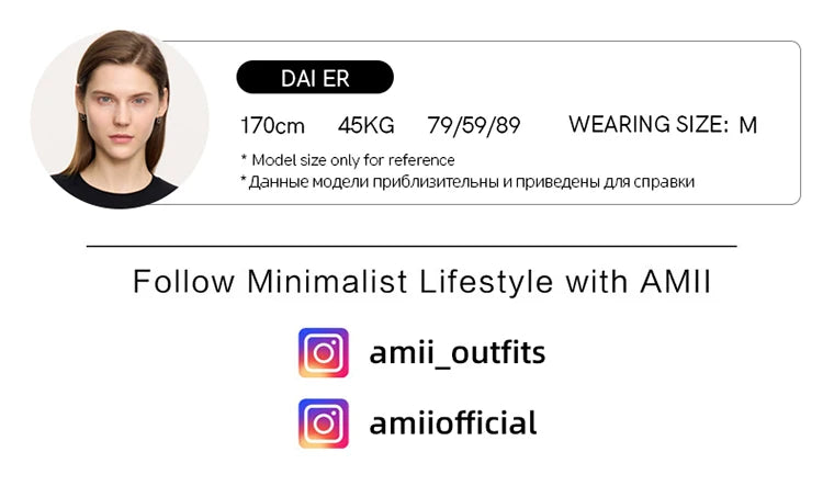 AMII Women Trousers Minimalist New Summer Commuting Solid Mid Rise Pantalones Cooling Sunscreen Tapered Casual Pants 12522036