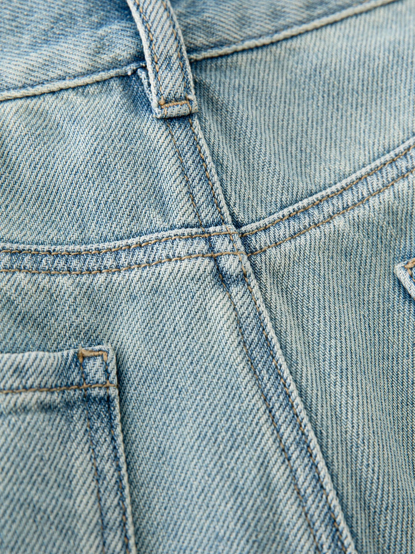 FSLE Washed Distressed High Waist Straight Jeans for Women 2025 Summer New Slim Fit Versatile Casual Slim Chic Pants 25FS12292