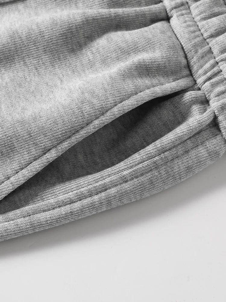 Summer Men's Knit Casual Shorts Breathable Cotton Drawstring Waist Loose Fit Sports Shorts Male Workout Gym Sweat Short Pants