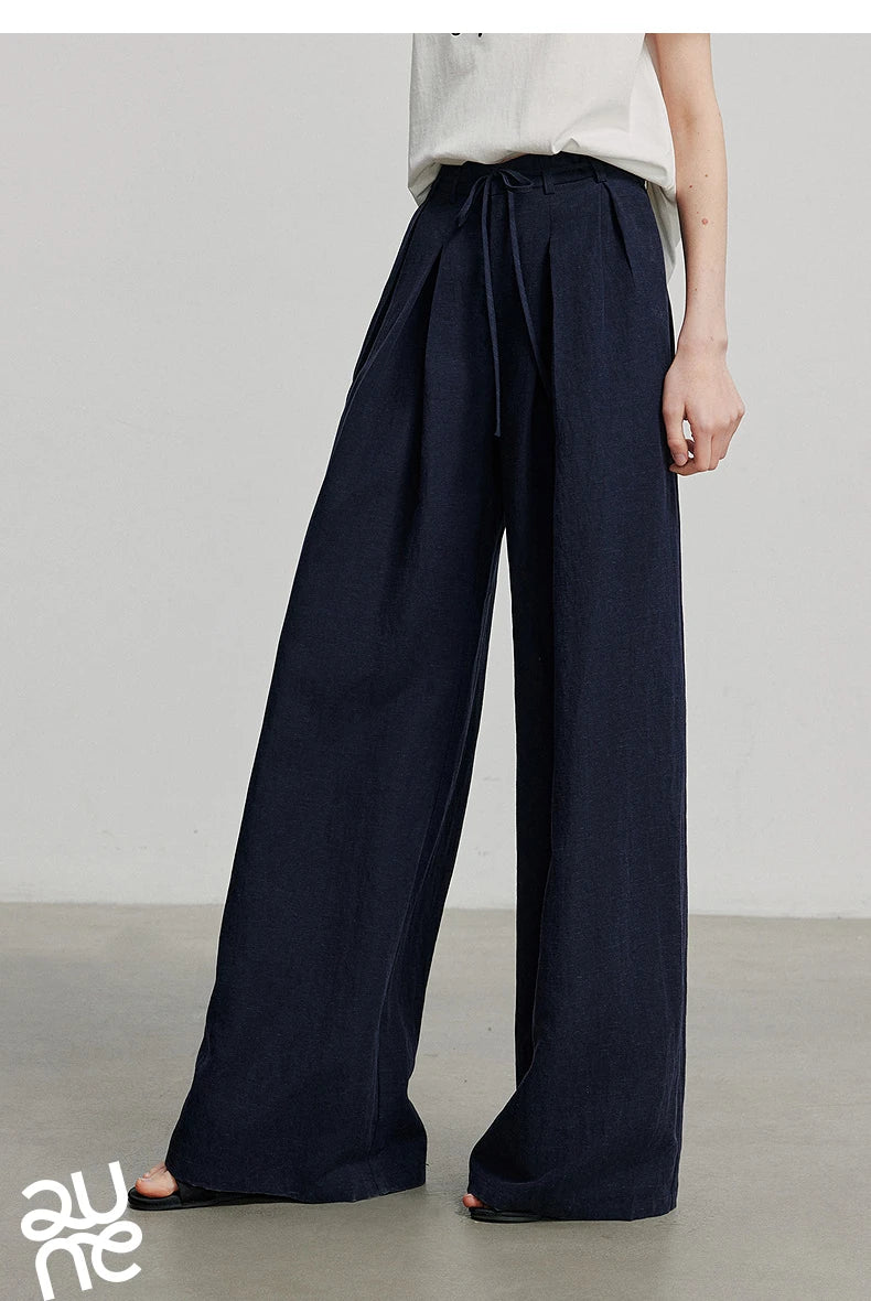 TOYOUTH Women Casual Pants 2025 Summer New Long Pants 8527028