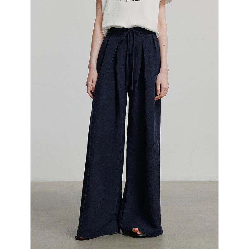 TOYOUTH Women Casual Pants 2025 Summer New Long Pants 8527028