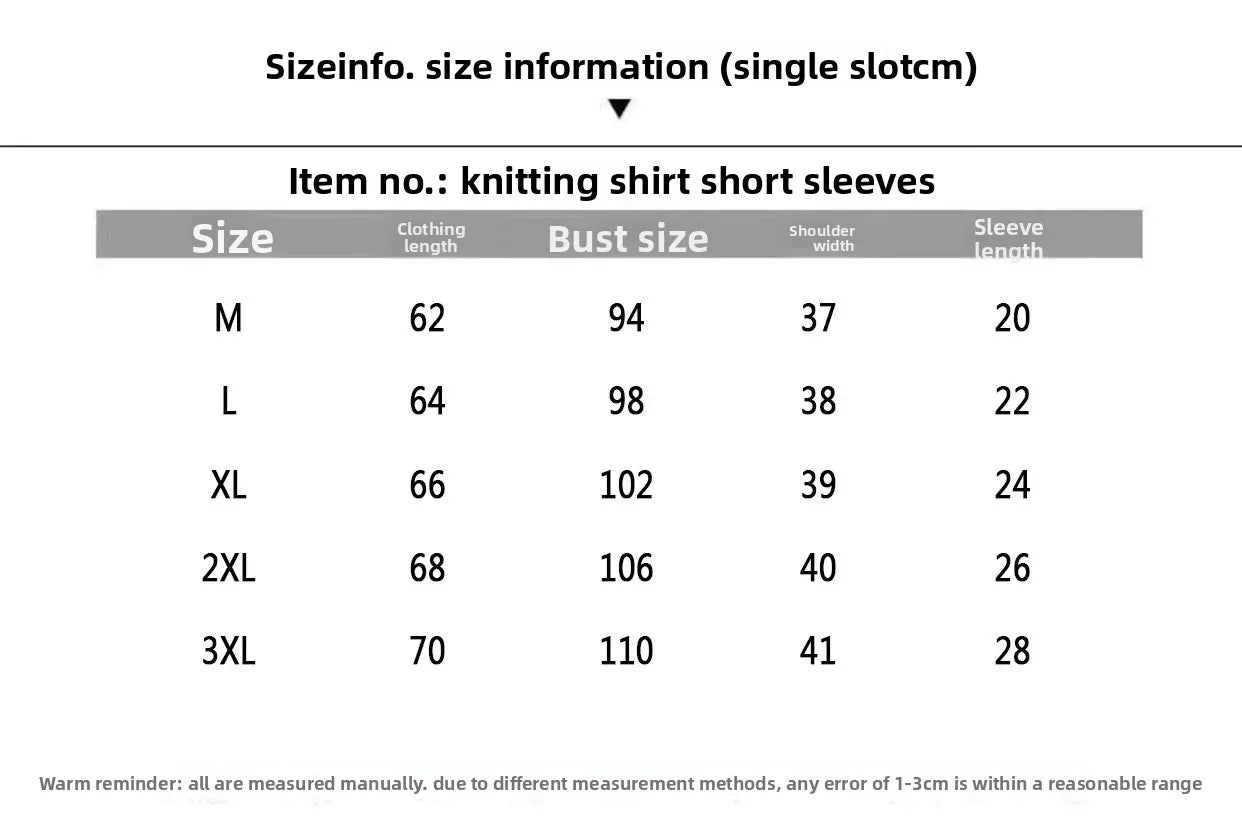 Men's Summer Thin Knitted Ice Silk Half Sleeve Polo Shirt New Hot Sale Of The Season Young Luxury Style Collared T-Shirt Short S