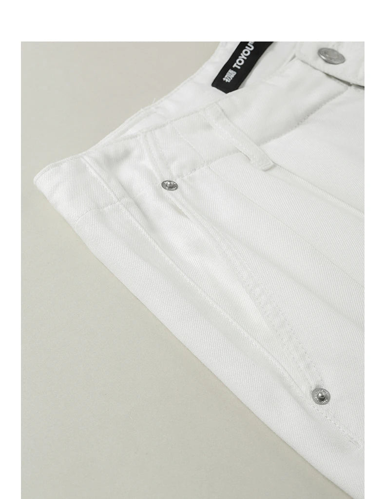TOYOUTH Women Denim Jean 2025 Summer New Long Pants 8528019