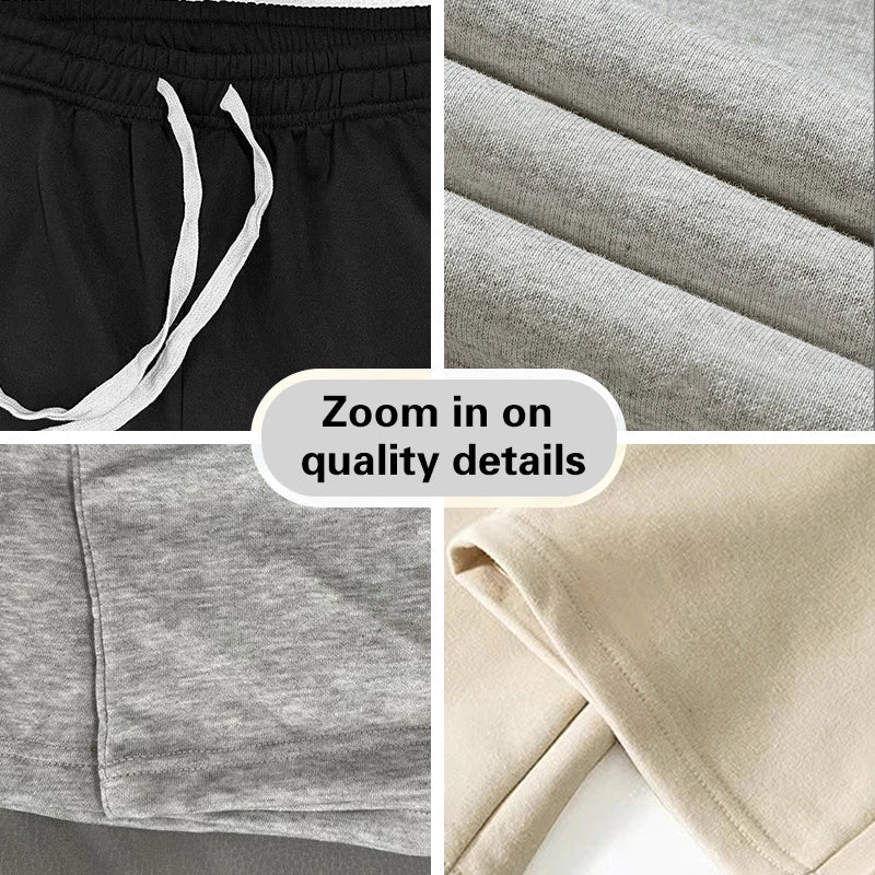 Men's Graphic Drawstring Waist Sweatpants, Regular Fit Casual Pocket Straight Leg Pants for Daily Wear, Men's Bottoms for Season