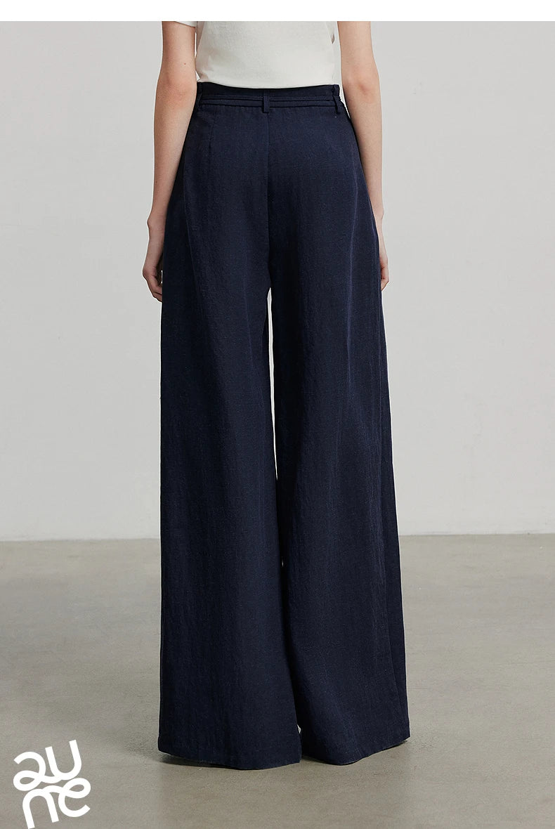 TOYOUTH Women Casual Pants 2025 Summer New Long Pants 8527028
